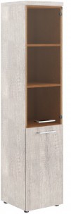 Шкаф колонка (R) комбинированая с топом THC 42.2(R) дуб Каньон Z 430х452х1968