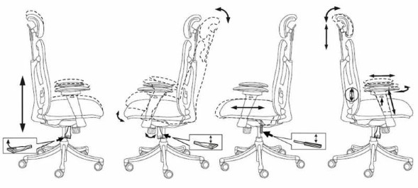 Кресло руководителя Бюрократ CH-999ASX