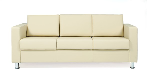 Трехместный офисный диван Симпл