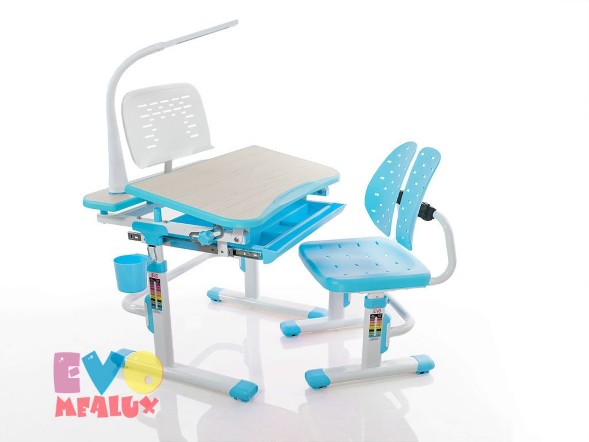Комплект парта и стульчик Mealux EVO-05 (с лампой)