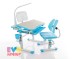 Комплект парта и стульчик Mealux EVO-05 (с лампой)