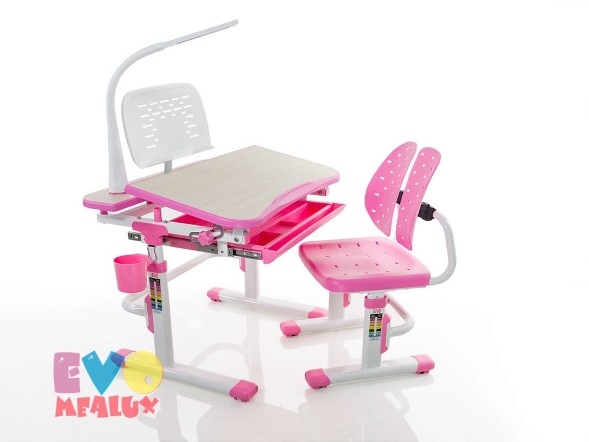 Комплект парта и стульчик Mealux EVO-05 (с лампой)