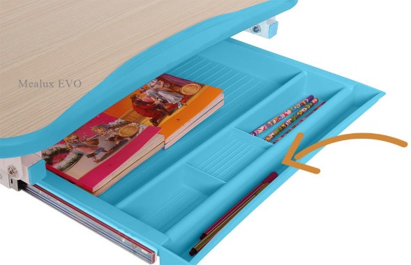 Комплект парта и стульчик Mealux EVO-05 (с лампой)