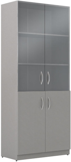 Шкаф комбинированный SR-5W.2 Серый 770х375х1815 SIMPLE — 