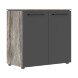 Шкаф с глухими малыми дверьми MLC 85.1 854х423х821 MORRIS TREND