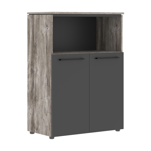 Шкаф с глухими малыми дверьми MMC 85.3 854х423х1188 MORRIS TREND