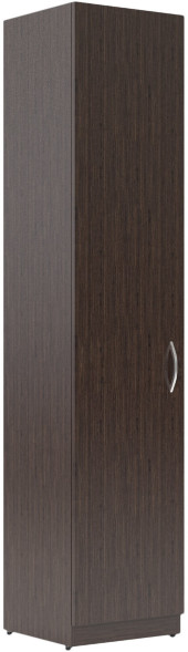 Шкаф колонка с глухой дверью SR-5U.1(L) Легно темный 386х375х1815
