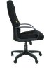 Офисное кресло CHAIRMAN 685 TW черный вид сбоку 