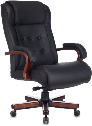 Кресло руководителя Бюрократ T-9926WALNUT — 