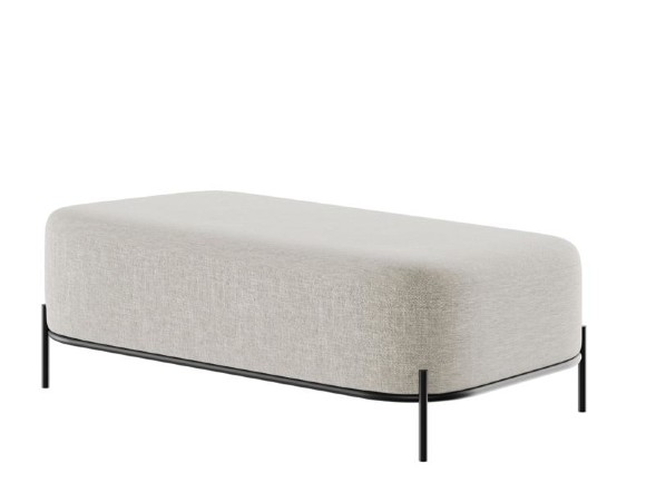 Джайв Диван двухместный без спинки JVE-4 1250*720*480