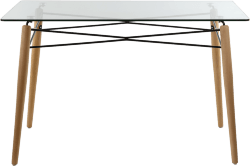 Стол Eames DSW Rectangle, 120х80 см