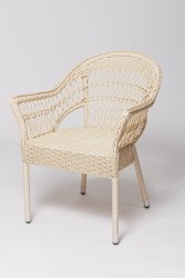 Стул-кресло для дачи Safiya белый