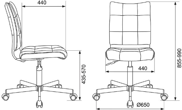 Кресло Бюрократ CH-330M принт
