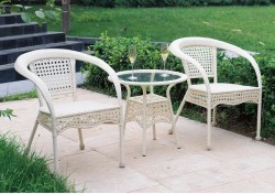Комплект садовой мебели (стул RC16\стол RT 206) Белый