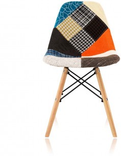 Стул Style DSW Patchwork мультиколор