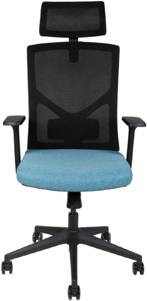 Кресло офисное Денвер чёрная сетка