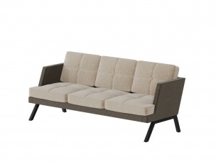 Алдо Диван трёхместный с декором из пуговиц ALDB-03L 2010*875*890