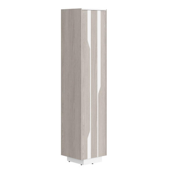Шкаф СФ-574203 Дуб светлый/Белый премиум 464х430х2100 LINE