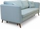 Диван Берне 2300х930х1030 голубой