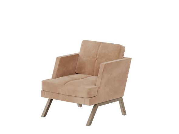 Алдо Кресло с декором из пуговиц ALDB-01L 790*875*890