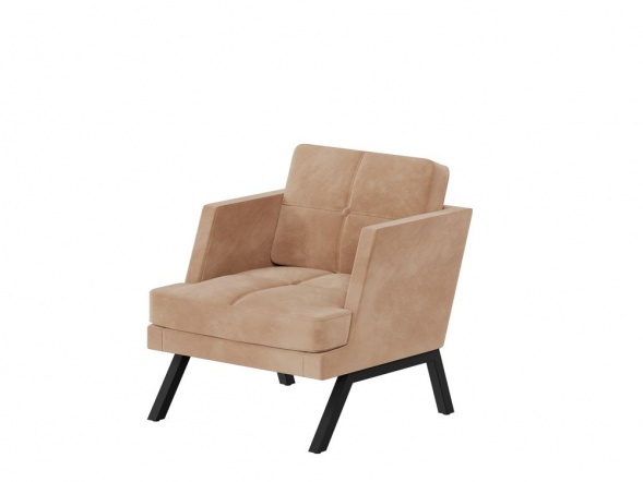 Алдо Кресло с декором из пуговиц ALDB-01L 790*875*890