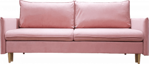 Диван Слипсон 2120*960*900 розовый