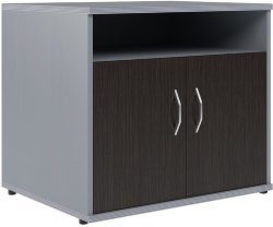 Тумба для оргтехники ТМ-1 Венге Магия/Металлик 770*600*680