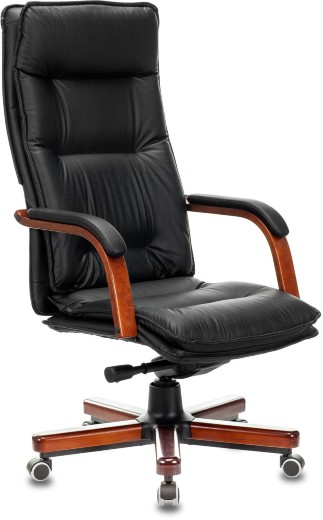Кресло руководителя Бюрократ T-9927WALNUT — 