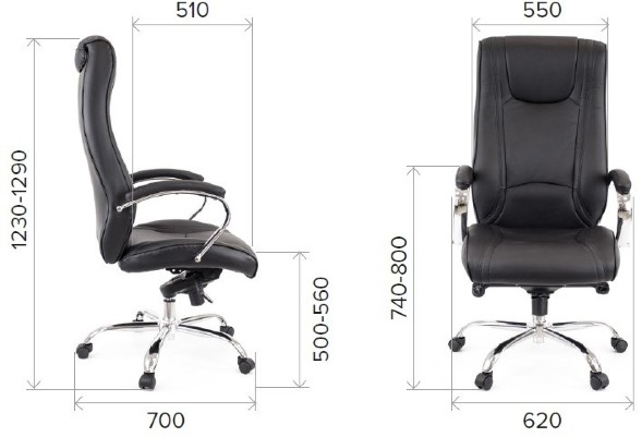 Кресло Everprof King M Кожа