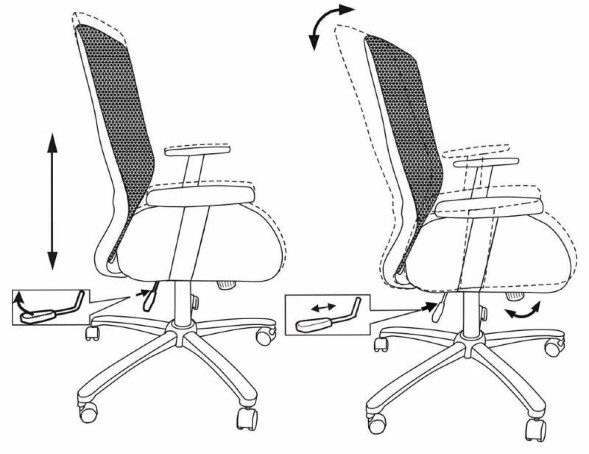 Офисное Кресло БЮРОКРАТ CH-899 SL 