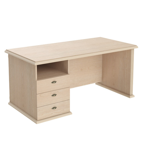 Стол руководителя однотумбовый RDT 168.A(L) 1600х800х750 RAUT