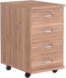 Тумба подкатная ТМ-4 Ясень Шимо с фолдингом 412*450*708