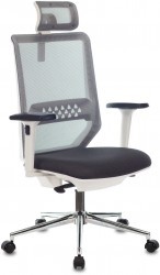 Кресло руководителя Бюрократ MC-W612N-H темно-серый