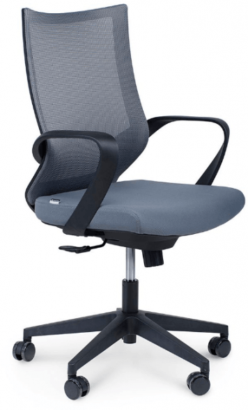 Кресло офисное Norden Спэйс LB чёрный пластик