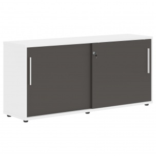 Шкаф низкий с дверьми купе ELC 1643 1606х430х750 EDIS