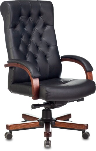 Кресло руководителя Бюрократ T-9928WALNUT  — 