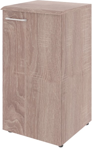 Шкаф колонка с глухой малой дверью (R) и топом WLC 42.1(R) Дуб Сонома 432х432х814 WAVE