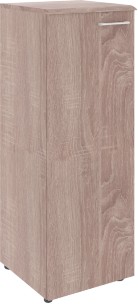 Шкаф колонка с глухой средней дверью и топом WMC 42.1 Дуб Сонома 432х432х1184 WAVE