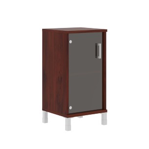 Шкаф-колонка низкая со стеклянной дверью B 411.5 475х450х920 BORN