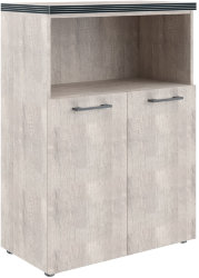 Шкаф с глухими малыми дверьми и топом TMC 85.3 Дуб Каньон 854х452х1203