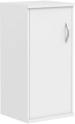 Шкаф колонка с глухой дверью СУ-3.1(L) Белый 406*365*823