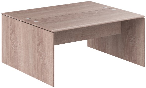 Стол 2-х местный W2ST 167 Дуб Сонома 1600х1406х750 WAVE	