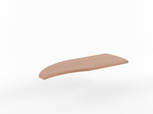 Приставка В 300 Орех Гарда 1650*600*38