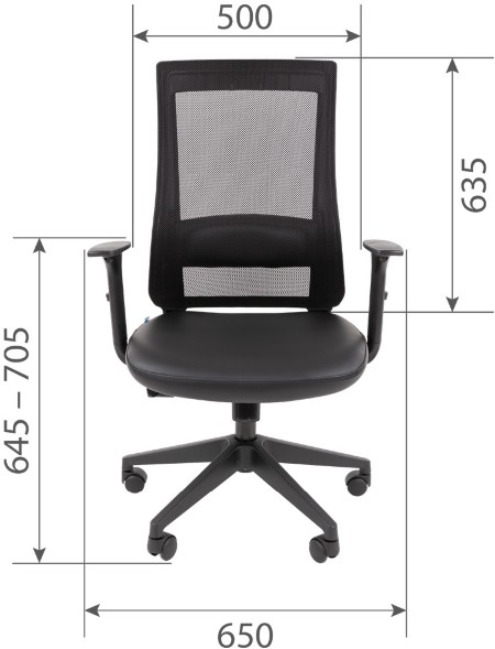 Кресло оператора  CHAIRMAN 500LT ЭКО БП