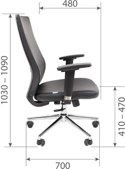 Кресло оператора  CHAIRMAN 500 LUX БП