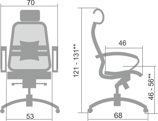 Кресло офисное SAMURAI S-2.02